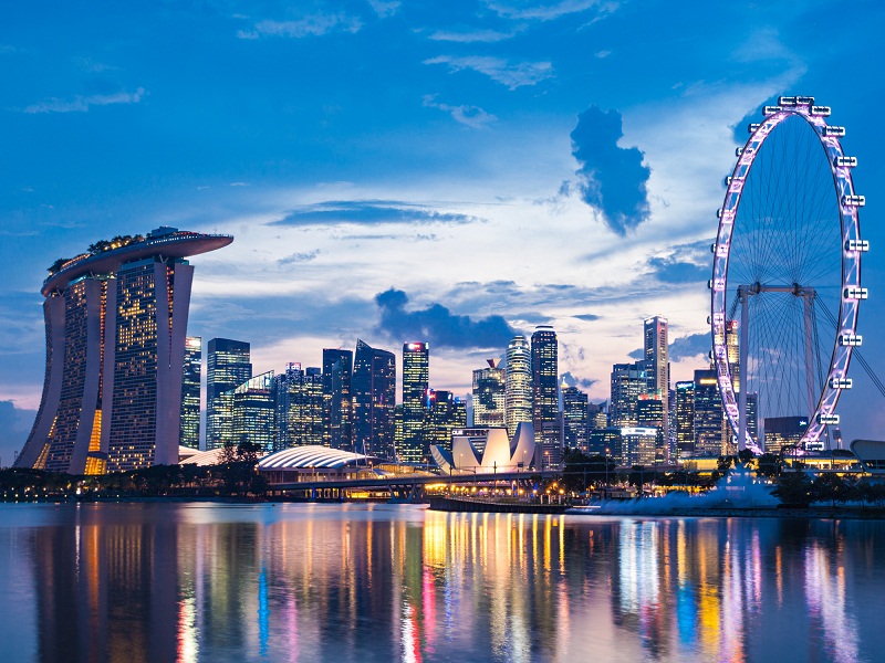 Singapore Skyline Best Places To Visit In Singapore For Honeymoon