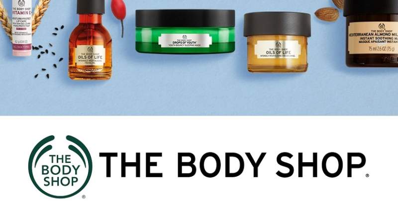 The body shop products available in india