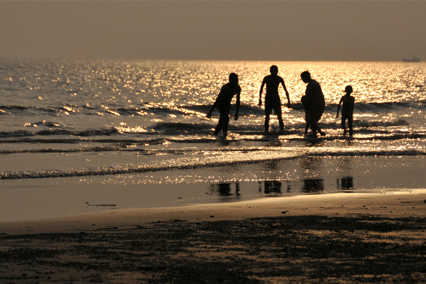 Bakkahali Beach In West Bengal