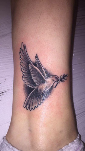 Beautiful Dove Tattoo Designs 4