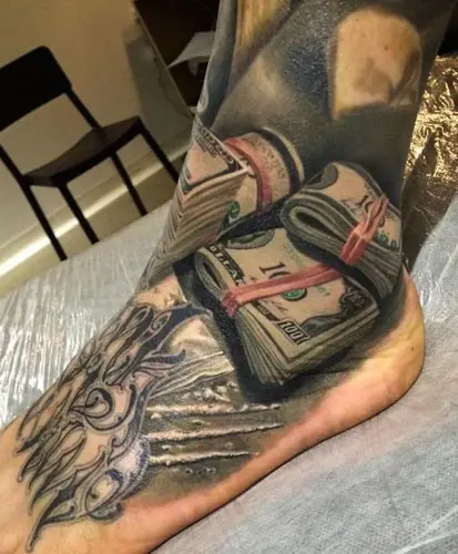 75 Best Money Tattoo Designs  Meanings  Get It All 2019