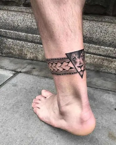 Männer tattoo armring