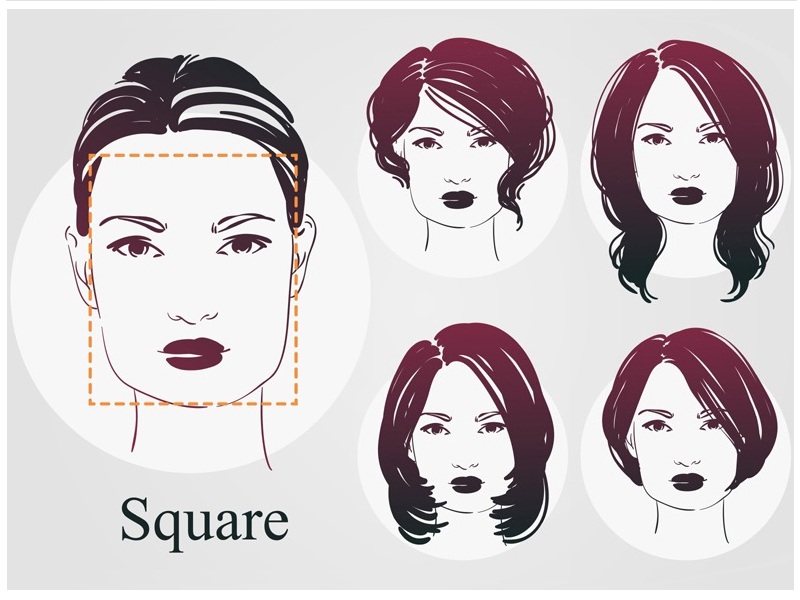 20 Short Haircuts for Square Faces | Soften Your Jawline