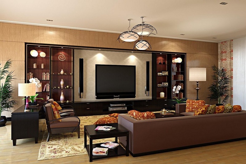 Simple Showcase Designs For Living room