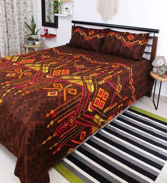 Latest linen bed sheet designs