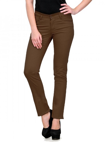 URBANIC Women Coffee Brown Trousers Price in India Full Specifications   Offers  DTashioncom