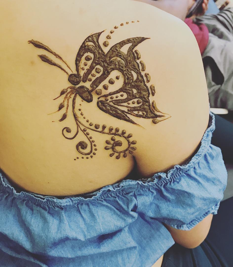 Cute Butterfly Mehndi Designs For Kids - K4 Fashion-sonthuy.vn