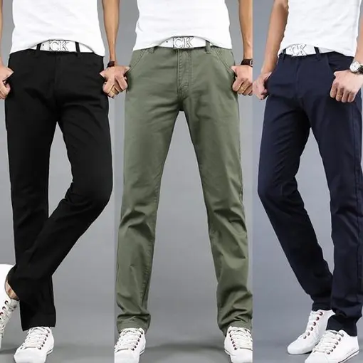 Buy Men Blue Slim Fit Solid Casual Trousers Online  742702  Allen Solly