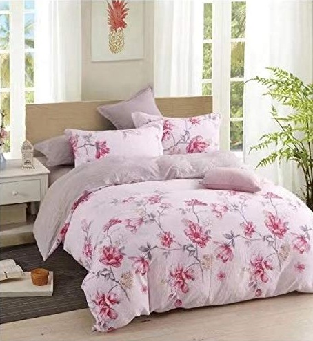 Cotton AC Comforter Set with Bedsheet