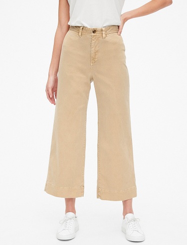 Cropped Trousers Women