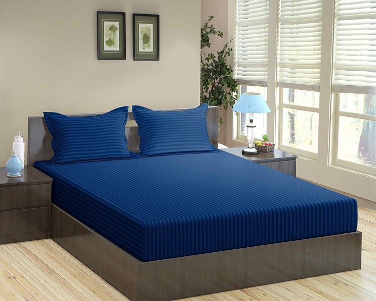 Simple linen bed sheet designs