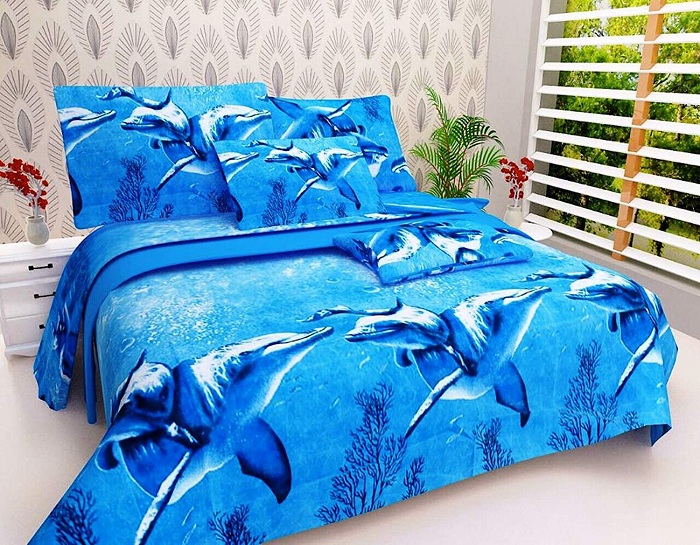 printed bed sheets india