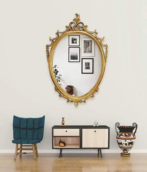 10 Best Oval Mirror Designs With, Oval Mirror Wall Decor Ideas