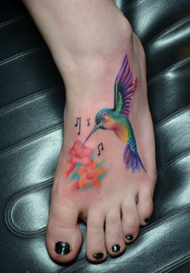 tulip and hummingbird tattooTikTok Search