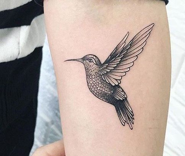 50 Best Hummingbird Tattoo Designs  Purple rose tattoos Flower tattoo  arm Floral back tattoos