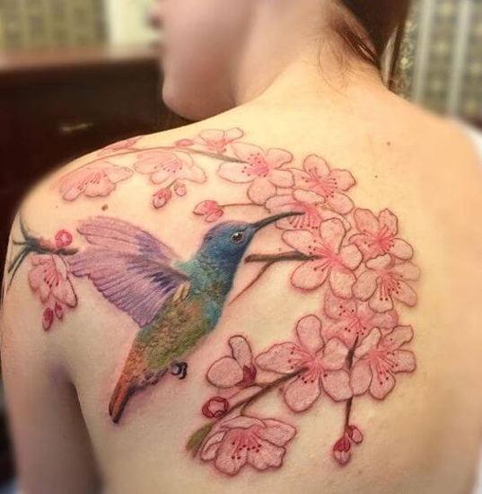 40 Pretty Hummingbird Tattoos For Chest  Tattoo Designs  TattoosBagcom