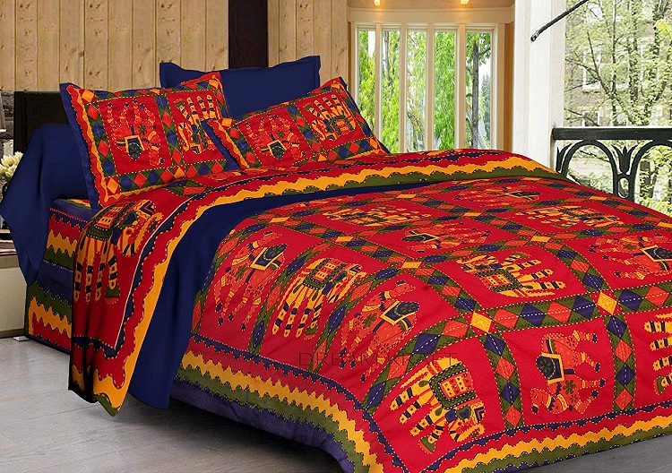 Modern Embroidery Bed Sheet Designs