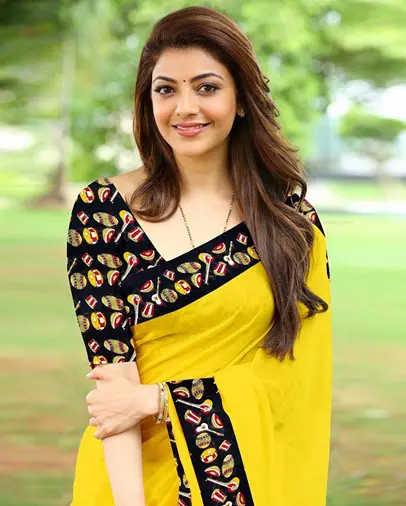 Latest Pictures of Kajal Agarwal in Saree - 10 Beautiful Collection