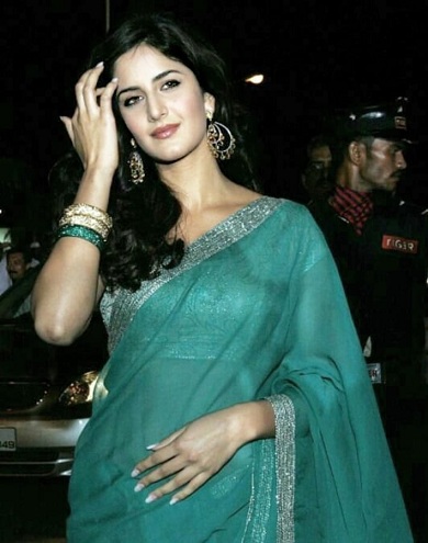 Katrina Kaif in Green Saree