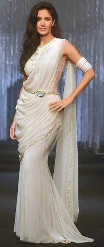 Katrina Kaif in White Saree