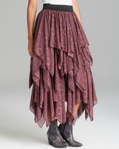 Layered Gypsy Skirt