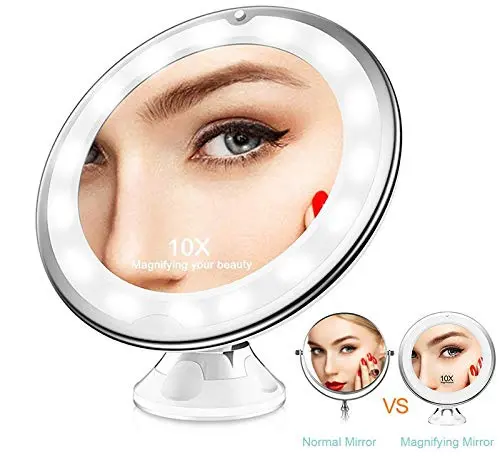 Modern Mirrors With Lights In India, Magnifying Vanity Mirror With Lights