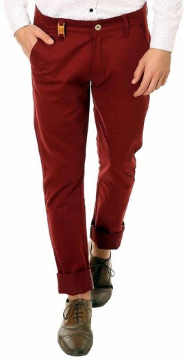 PT01 Wool Pants in Red for Men Slacks and Chinos Casual trousers and trousers Mens Clothing Trousers 