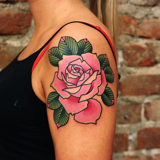 Pink Tattoo Designs 1