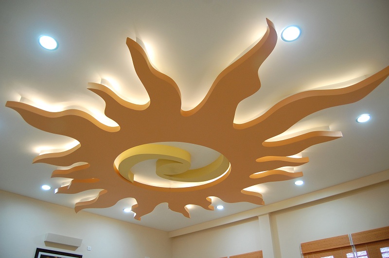 The ceilings are frequently the most neglected business office of whatever room 10 Best Pooja Room False Ceiling Designs With Pictures