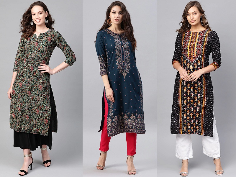 Details more than 57 fabric design on kurti - thtantai2