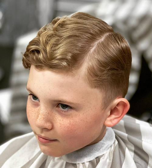 Vintage Haircut for Boys