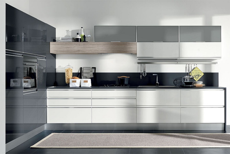 modern kitchen showcase design