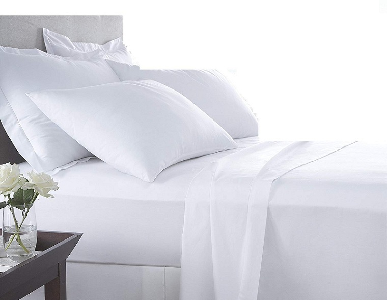 Simple White Bedsheet