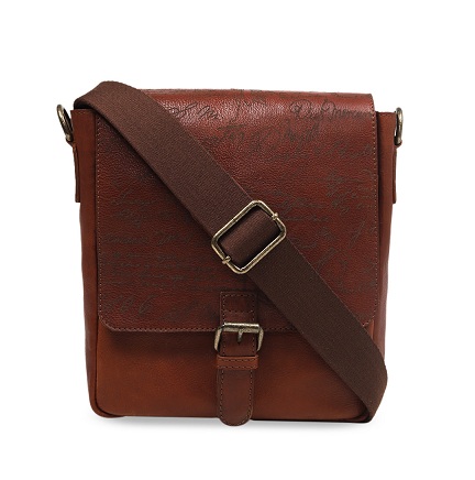 Small Leather Side Bag for Men