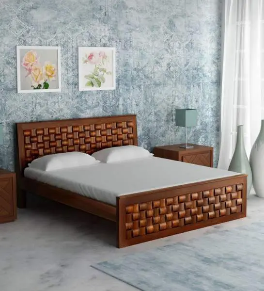 10 Latest Wooden Bed Designs With, How To Build A Wooden Full Bed Frame In India