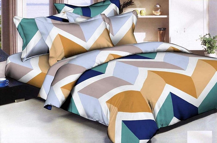 Stylish Pattern Bedsheet with Comforter