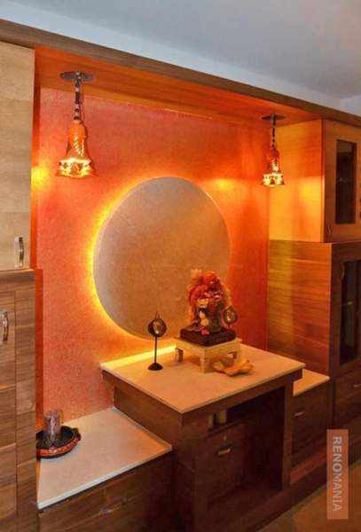 10 Latest & Best Pooja Room Colour Ideas With Pictures | Styles At Life