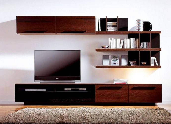 Modern Showcase Designs For Living room