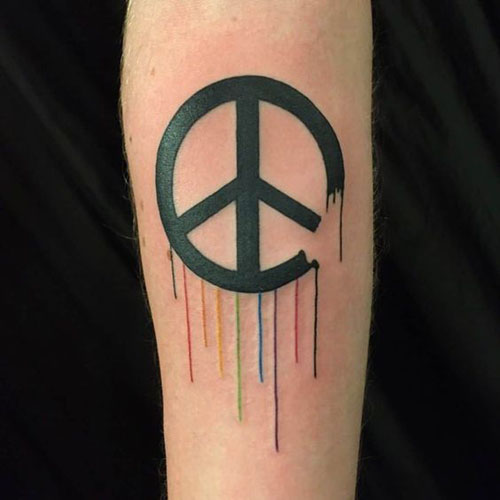 Best Peace Tattoo Designs 1