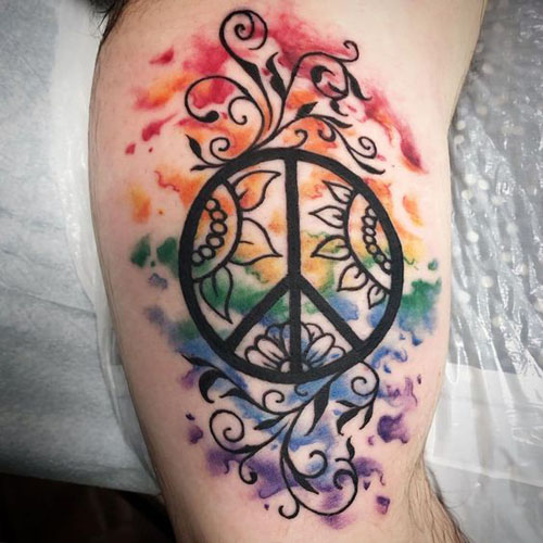 Best Peace Tattoo Designs 10
