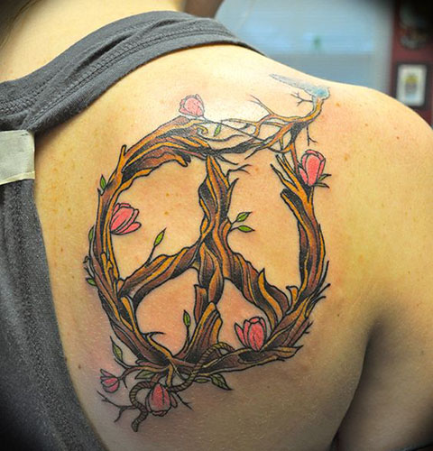 Best Peace Tattoo Designs 3