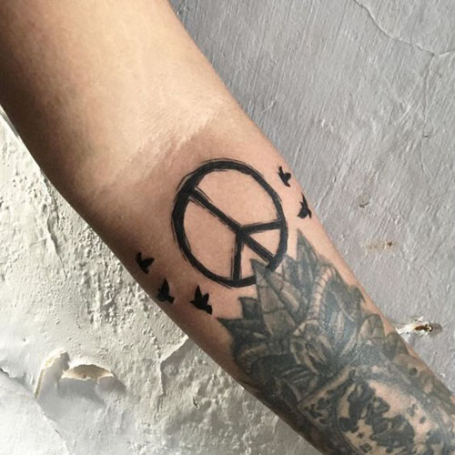 Best Peace Tattoo Designs 9