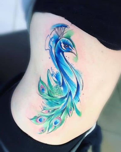 Best Peacock Tattoo Designs And Meanings 4