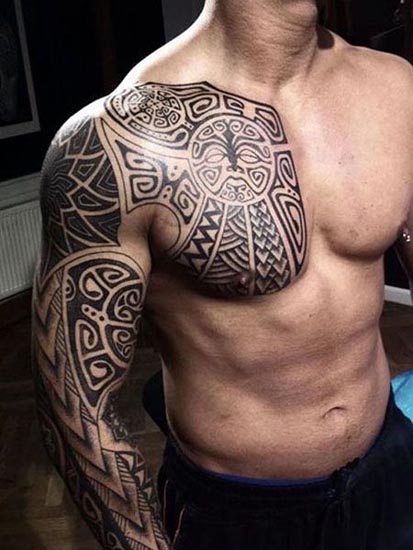 Top 15 Crazy Tribal Arm Tattoo Designs | Styles At Life
