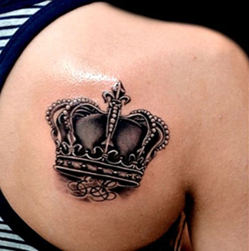 Details 98+ about crown tattoo design unmissable .vn