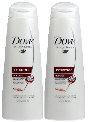 Dove Heat Defense Therapy Shampoos