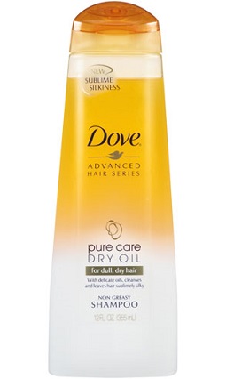 Dove Pure Care Dry Oil Shampoos