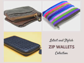 9 Latest Zip Wallet Designs for Men & Women