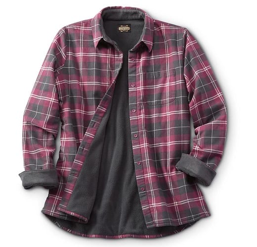 Lined Flannel Shirts Women