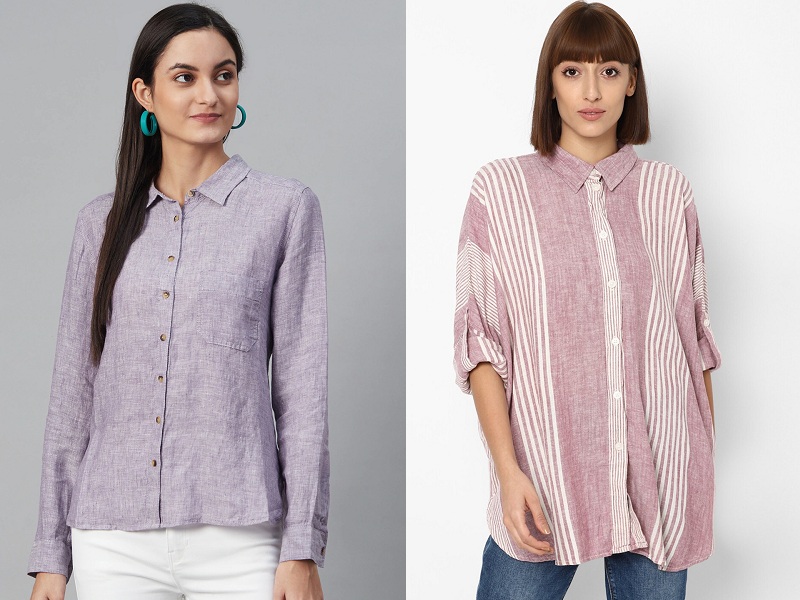Linen Shirts For Women 15 Beautiful Designs For Comfortable Feel